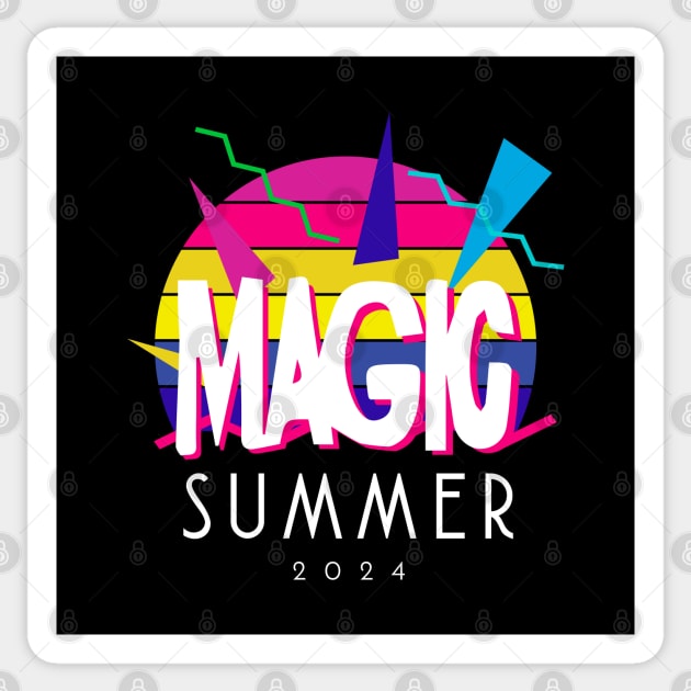 Enjoying a Magic Summer Sticker by CreativeKristen